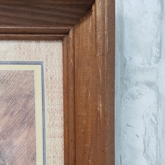 RARE Vtg. A Little Kiss First Love By Margaret Kane Framed Art Print - Picture 11 of 12